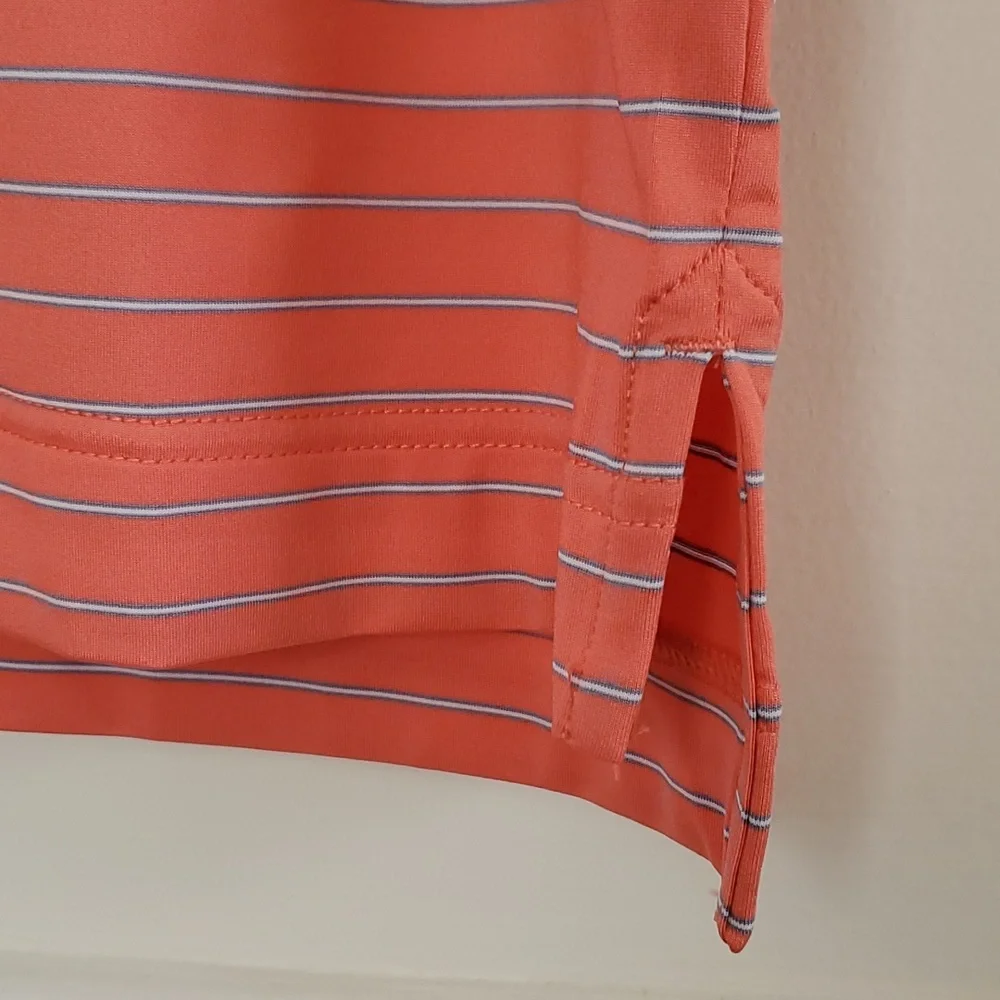 Footjoy Golf Shirt - Triple Pinstripe - Picture 6 of 7